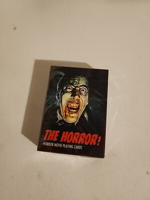 Horror Movie (King Kong Godzilla Dracula Frankenstein) Playing Cards by Piatnik-image