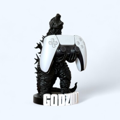 Godzilla Gaming Controller Stand Holder - Desk Organizer Kaiju Gift for Gamers-image