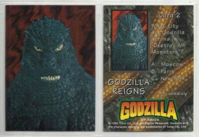 1996 Godzilla (JPP/Amada) CHROMIUM 