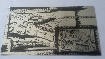 Godzilla the movie supervue silverzilla foil card S1 (1:27 packs)-image