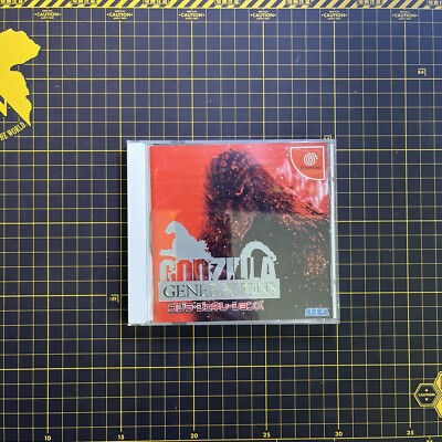 Godzilla Generations Dreamcast Sega DC Japan Import Japanese Complete CIB-image
