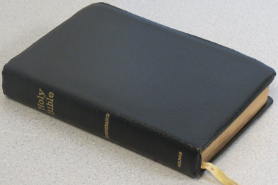 Holy Bible KJV - Verse Reference JEWEL - Genuine Leather - Holman 1942-image
