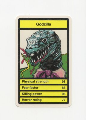 #TN17676 GODZILLA British Horror Quartet Card-image