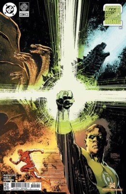 Justice League Vs Godzilla Vs Kong 2 #1 Of 7 CVR D GABRIEL HARDMAN CARD STOCK VA-image
