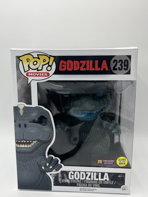 Funko Pop Godzilla 239 PX Previews Exclusive GITD Retired/Vaulted-image