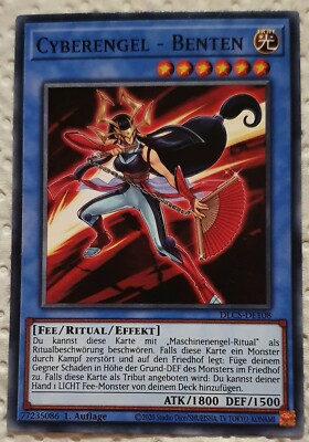 Yugioh 2x DLCS-EN108 Cyber Angel - Benten 1st Edition-image
