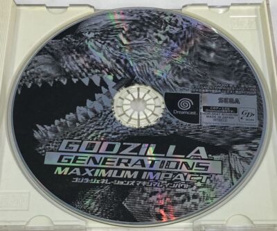 Sega Dreamcast Godzilla Generations Maximum Impact Japan Cartridge Only 5148 SP-image