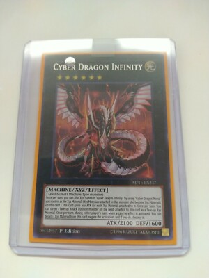 1x (M/NM) Cyber Dragon Infinity - MP16-EN237 - Secret Rare - 1ST EDITION-image