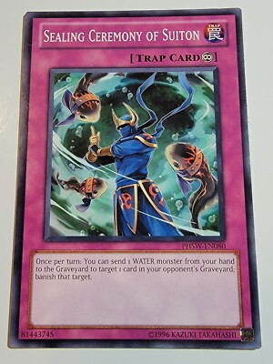 Sealing Ceremony Of Suiton PHSW-EN080 Common Unlimited Yugioh-image