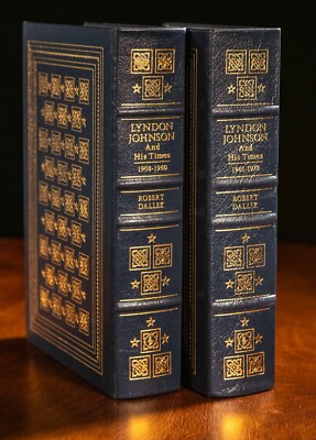 Easton Press:  LYNDON B. JOHNSON And His Times (2 vol) EASTON PRESS LEATHER VG-image