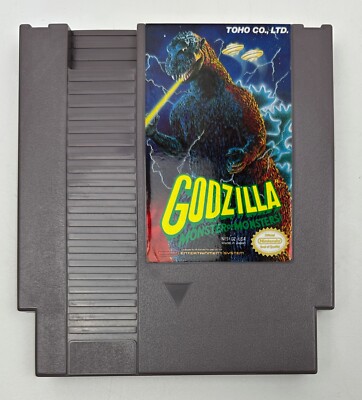 Godzilla: Monster of Monsters (Nintendo Entertainment System, 1989) Cart Only-image
