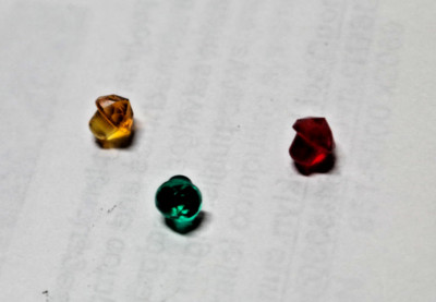 Set of 3 Fisher FM-200-B FM 200 FM-200-R FM-1000 Jewel stones gems replacement-image