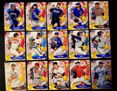 2025 Topps Series One Tokyo Series: Stars Of Japan Inserts! Lot Of 15-image