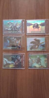 6 Godzilla Vs. Mechaguirus Trading Cards-image