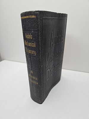 1942 AUDELS MECHANICAL DICTIONARY VG-image