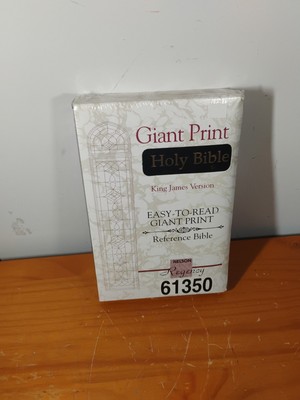 KJV King James Version Reference Bible - GIANT Print Ed. NEW Sealed -image