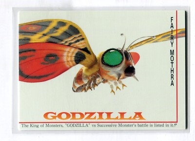 1995 Amada Godzilla King of the Monsters #87 Fairy Mothra Character Introduction-image