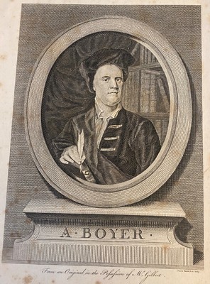 THE ROYAL DICTIONARY French-English & English-French by Abel Boyer 1796 New Ed.-image