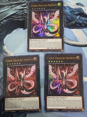 3x Cyber Dragon Infinity Ultra Rare RA04-EN068-image