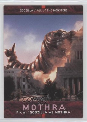 1996 Bandai Carddass Godzilla All of The Monsters Mothra #51 0b67-image