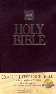 NIV CLASSIC REFERENCE BIBLE By Zondervan *Excellent Condition*-image