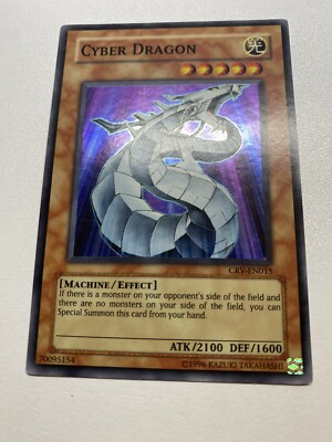 Yugioh Cyber Dragon Super Rare Unlimited CRV-EN015 HP-image