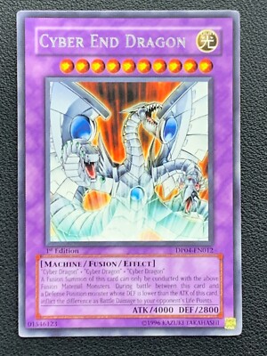 Cyber End Dragon DP04-EN012 1st Edition Rare Yu-Gi-Oh! [2]-image