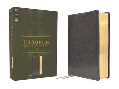 Dr.  Frank Char ESV, Thompson Chain-Reference Bible, (Leather Bound) (UK IMPORT)-image