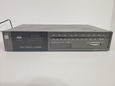 Fisher Tuner FM-54 Studio Standard AM FM Stereo Synthesizer Tuner Untested -image