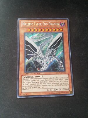Yugioh! Malefic Cyber End Dragon YMP1-EN004 Secret Rare Limited Edition NM-image
