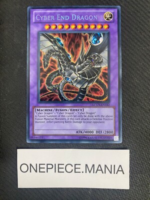 Yu-Gi-Oh! Cyber End Dragon LCGX-EN182 Secret Rare-image