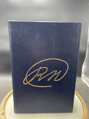 1988 Limited Edition Signed Easton Press “The Memoirs of Richard Nixon