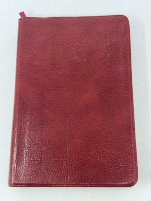 Holy Bible RSV Revised Standard Version Reference Concordance Red Leather-image