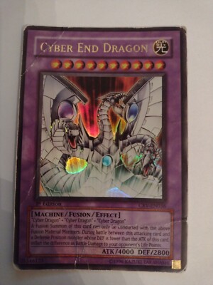 Yugioh card - Cyber End Dragon CRV-EN036 1st Edition - Ultra Rare - HP-image