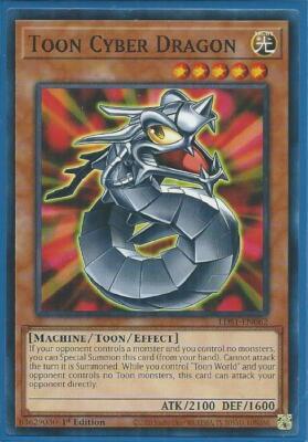 Yugioh - Toon Cyber Dragon - 1st Edition Card-image