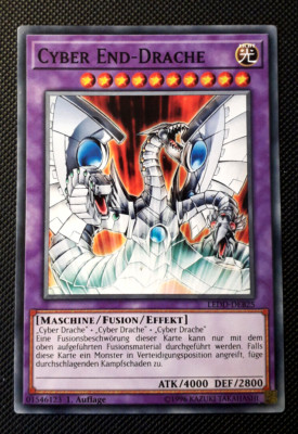Yu-Gi-Oh! Cyber End Dragon, LEDD-DEB25, Common, 1st Edition, German, Near Mint-image