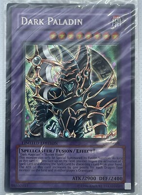 YuGiOh Dark Paladin DMG-001 - Duel Master’s Guide Secret RARE Limited Edition NM-image