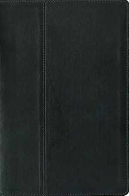 NIV Thinline Reference Bible - Leather Bound, by Various Authors - Good-image
