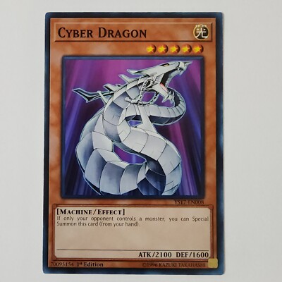 Cyber Dragon - YS17-EN008 - NM/VLP - Common - 1st ed - Yugioh-image