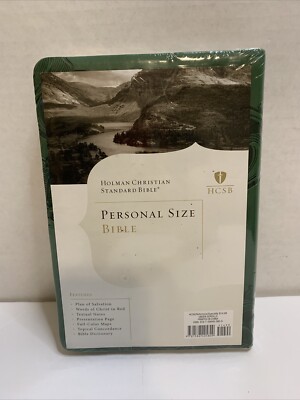 Holman Christian Standard Bible HCSB Personal Size - New Sealed-image