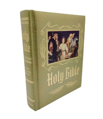Holy Bible Heirloom Master Reference Edition Red Letter Large Table 1964-image