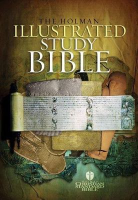 2006 The Holman Illustrated Study Bible Gilded Soft Black Leather Cover-image