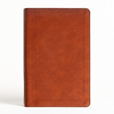 NASB Large Print Personal Size Reference Bible, Burnt Sienna (Leather Bound)-image