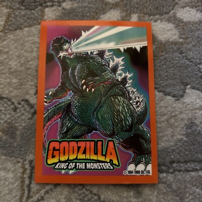 1994 Trendmasters Godzilla King Of the Monsters #1 Trading Card-image