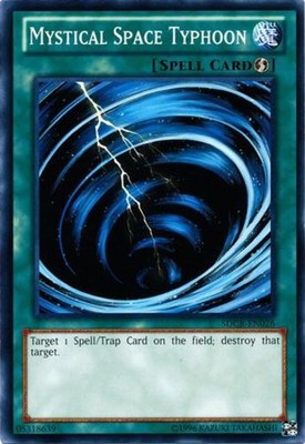 Mystical Space Typhoon - SDCR-EN026 - Common - Unlimited Edition - Moderately Pl-image