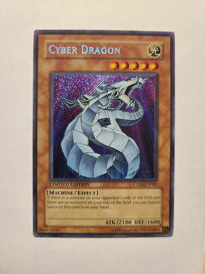 Cyber Dragon - CT03-EN002 - Secret rare - Limited edition - LP-image
