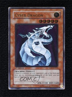 2005 Yu-Gi-Oh! - Cybernetic Revolution 1st Edition UL Cyber Dragon 16mc-image
