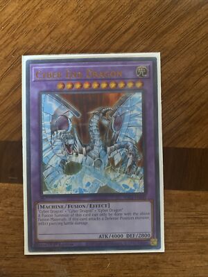 Yugioh Cyber End Dragon Misprint Set SDCS-EN041 SDCS-EN044-image