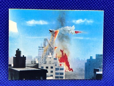 Titanosaurus Mini menko card 2.5 in No.135 TOHO 1970's Japanese vintage F/S-image