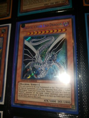 Malefic Cyber End Dragon (YMP1-EN004) - VLP Secret Rare Limited ed. Yugioh-image